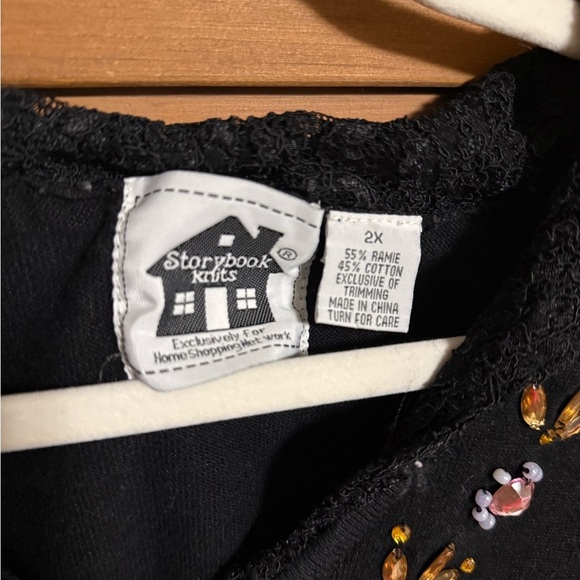 Storybook Vintage Black Cardigan - Picture 6 of 6